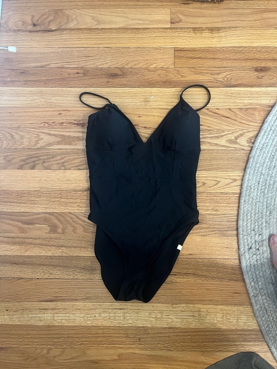 summersalt Other - Summer salt black one piece v neck swimsuit size 4